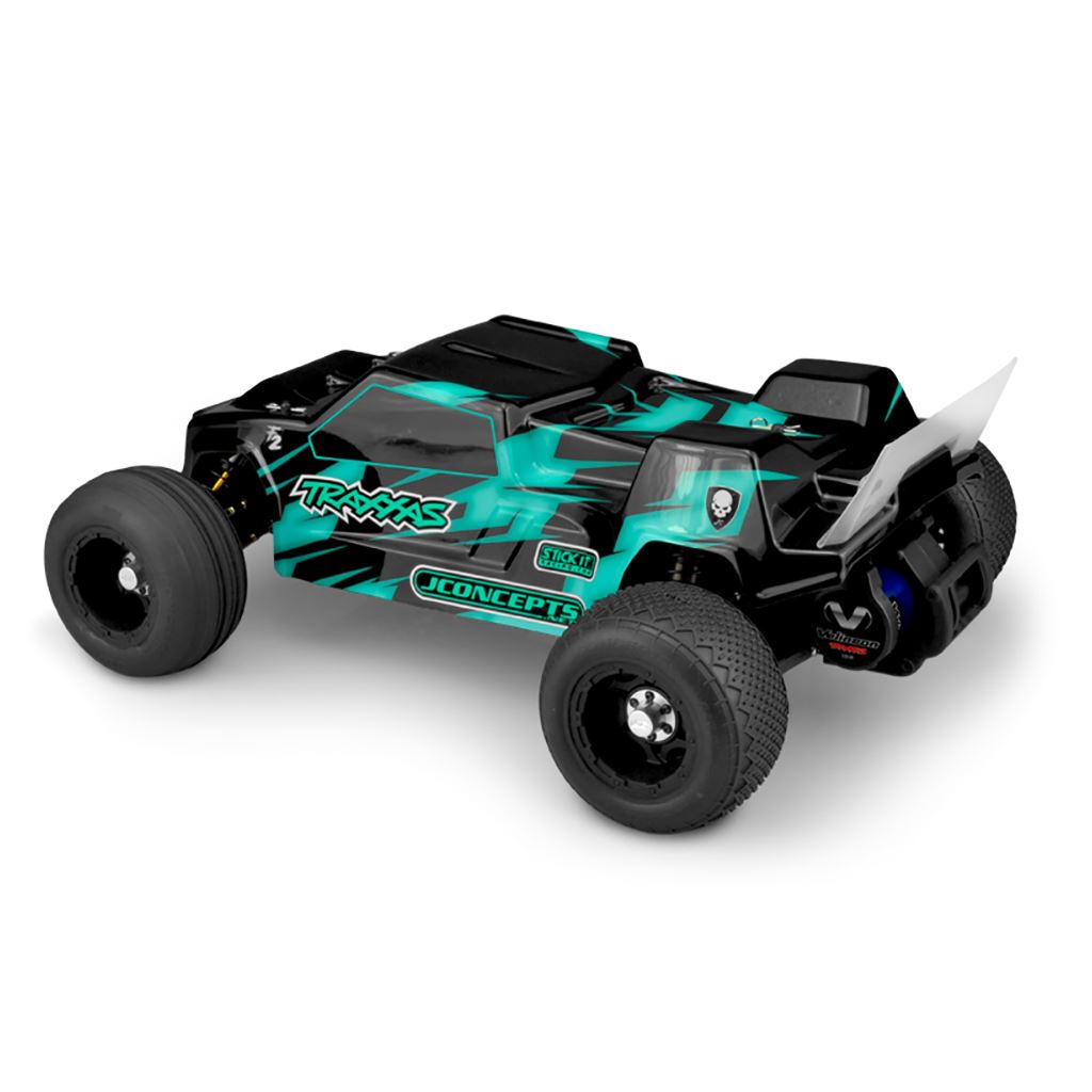 F2-Rustler VXL Body w/Rear Spoiler