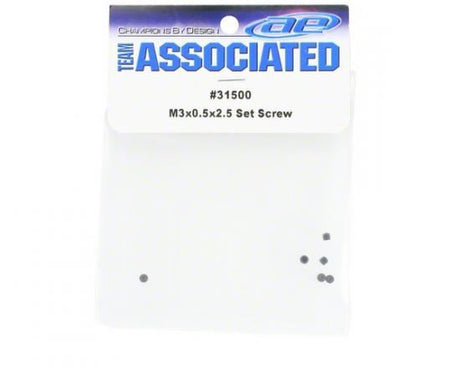 Team Associated M3 X 0.5 X 2.5 Set Screw (10)