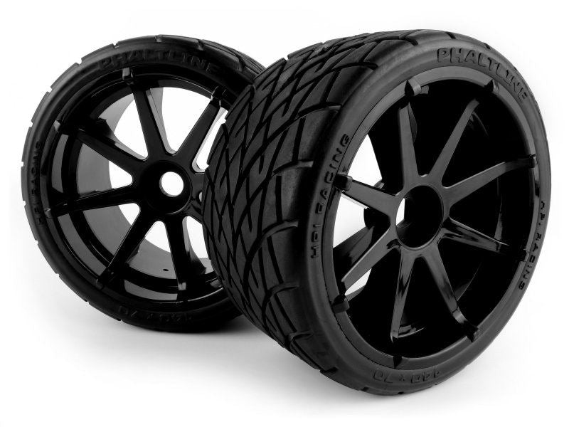 Mounted Phaltine Tire On 3256 Blast Black Wheel