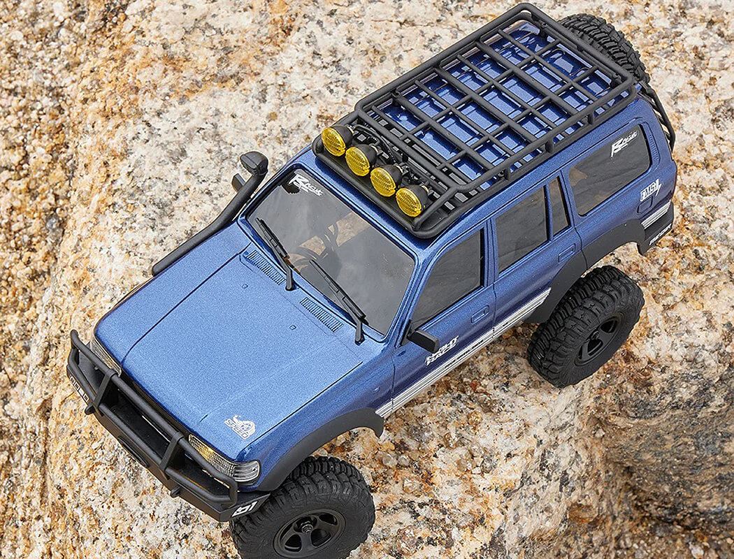 Fms Fcx 1/18 Toyota Lc80 Rtr Scaler - Blue