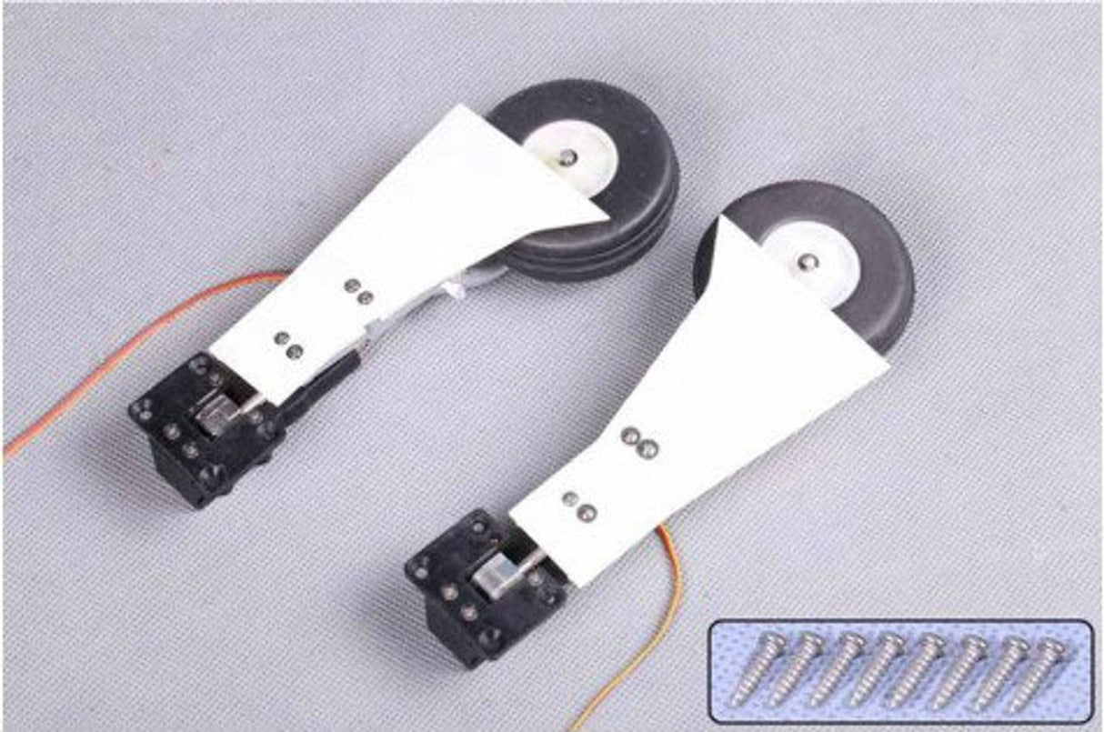 ROC HOBBY STREGA COMPLETE MAIN GEAR SET w/STRUT, RETRACTS