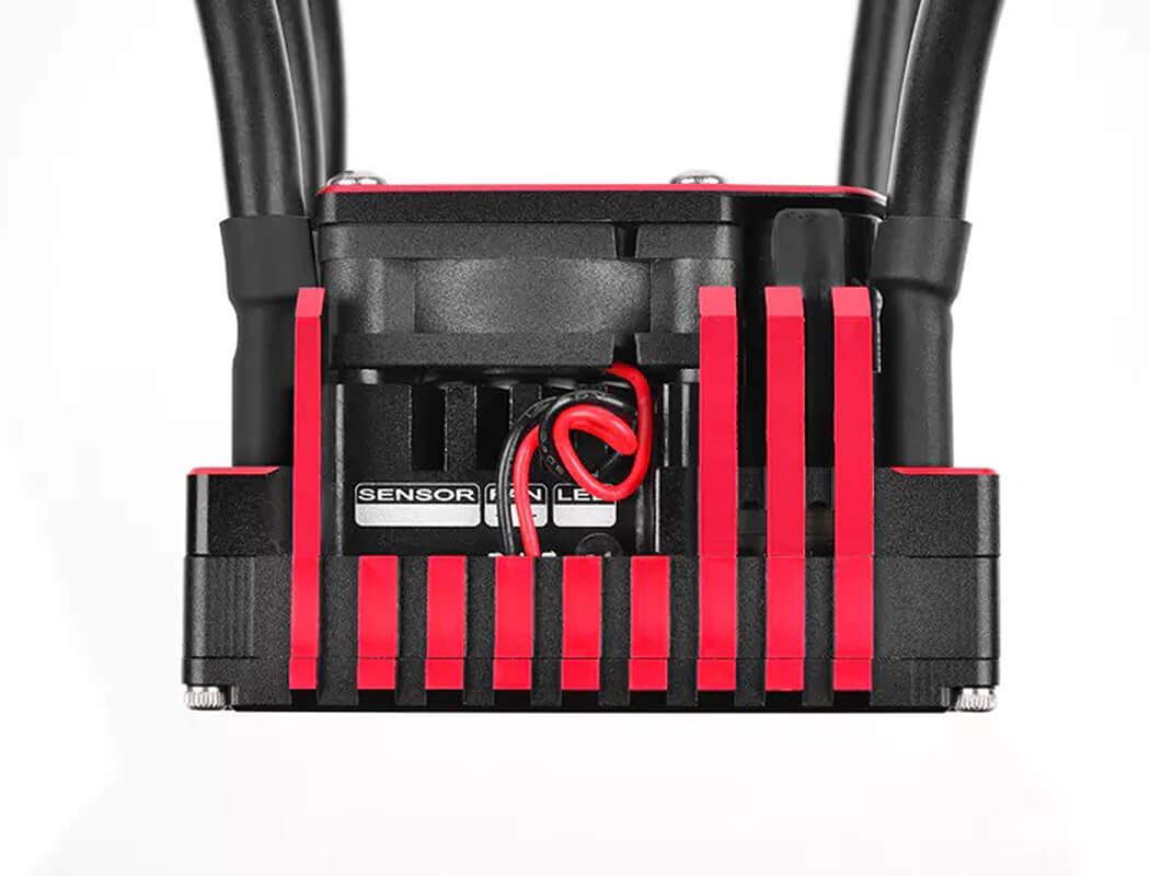 Team Corally Cmm-8 Racing Esc Sensored 2-4S 240A Black/Red