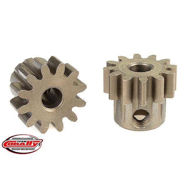 Corally 32 Dp Pinion Short Hardened Steel 12 Teeth Shaft Dia. 3.17mm