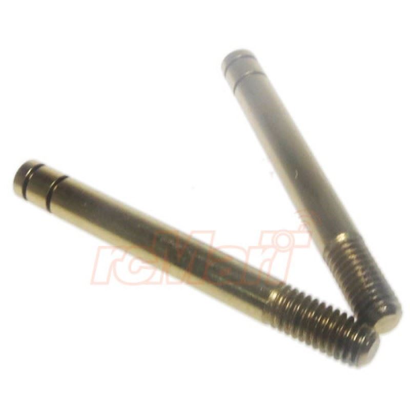 Yeah Racing Titanium Coated Damper Shaft 2 pcs For 50mm Shock-Gear