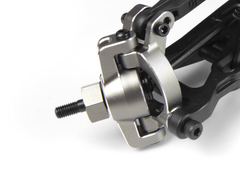 Aluminium 14Mm Hex Hub Set (Grey/4Pcs)