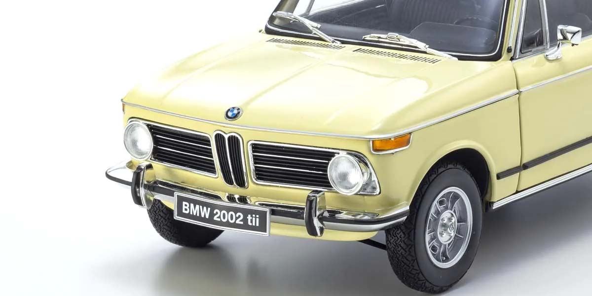 Kyosho 1:18 Bmw 2002 Tii 1972 Cream