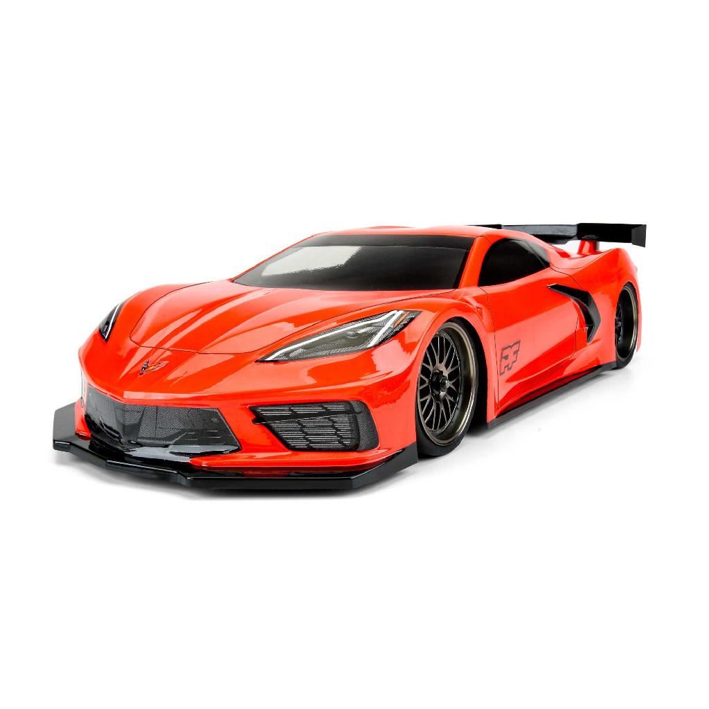 PRM 1/10 Chevrolet Corvette C8 Clear Body: 190mm Touring Car