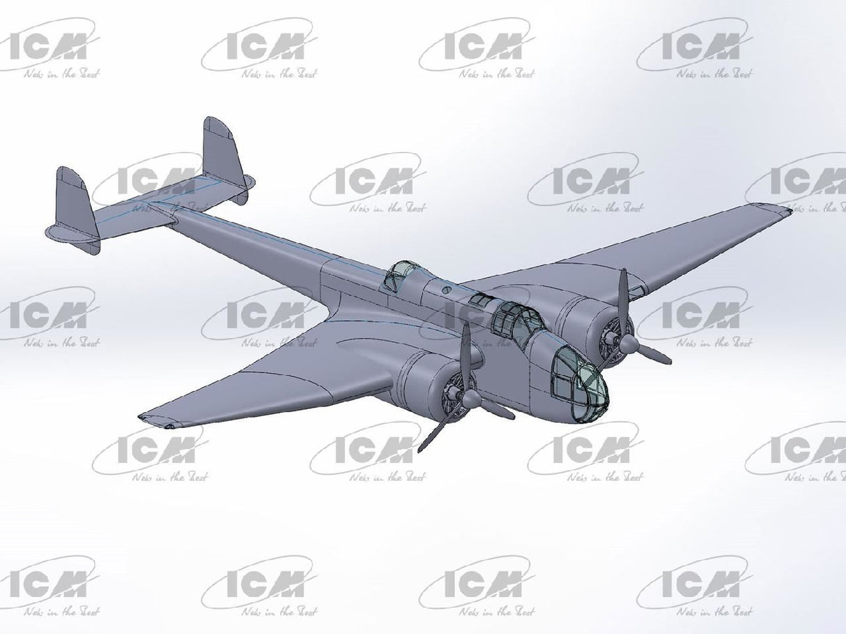 Icm Hp.52 Hampden B.Mk.I Wwii British Bomber