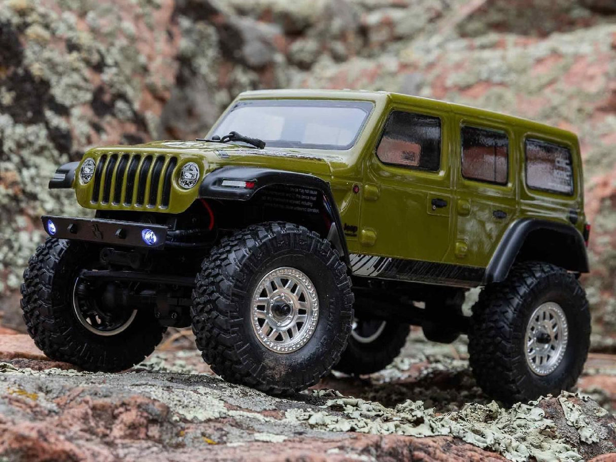Axial SCX24 Jeep Wrangler JLU RTR, Green