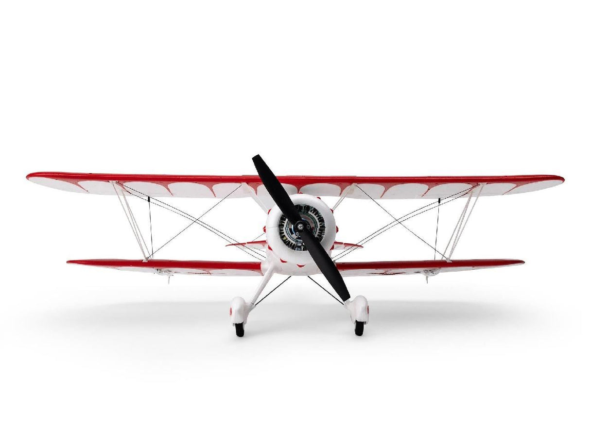 E Flite UMX WACO BNF Basic with AS3X and SAFE Select, White