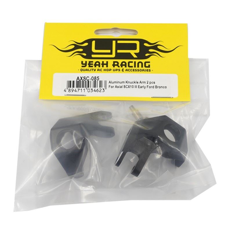 Yeah Racing Aluminum Knuckle Arm 2 pcs For Axial SCX10 III Early Ford Bronco