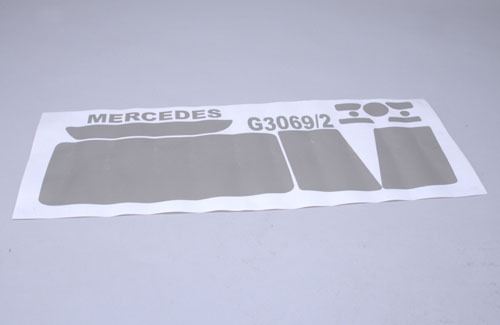 FG Modellsport Window Masks Race Truck Atego (Set)