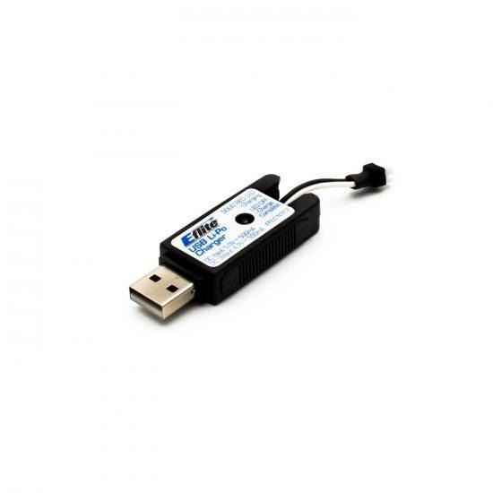 E-Flite 1S USB Li-Po Charger, 500mAh High Current UMX