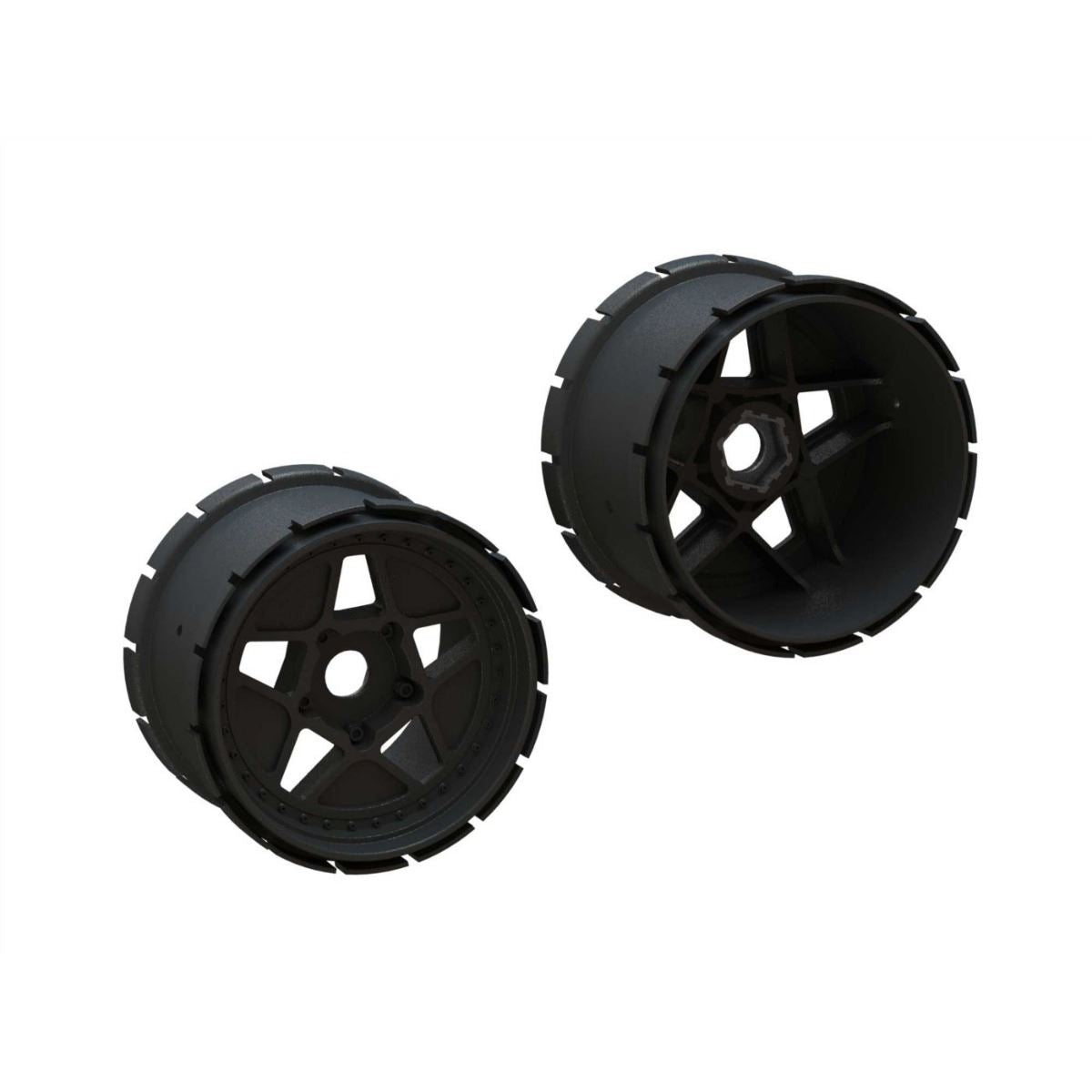Arrma MT Wheel 4.9in 24mm Hex (1pr)