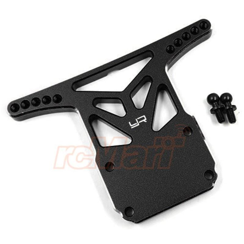 Yeah Racing Aluminum Rear Damper Shock Stay Set For Tamiya WR02CB Black