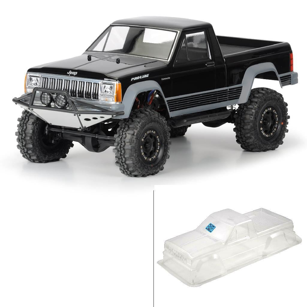 Proline 1/10 Jeep Comanche Full Bed Clear Body 12.3In (313mm) Wb Crwl