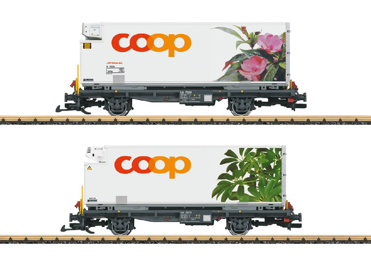 Lgb Rhb Container Car Set Coop®