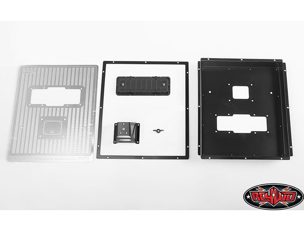 RC4WD TARKA DROP BED W/TYRE HOLDER & METAL PLATE FOR TRAXXAS MERCEDES-BENZ G63 AMG 6X6