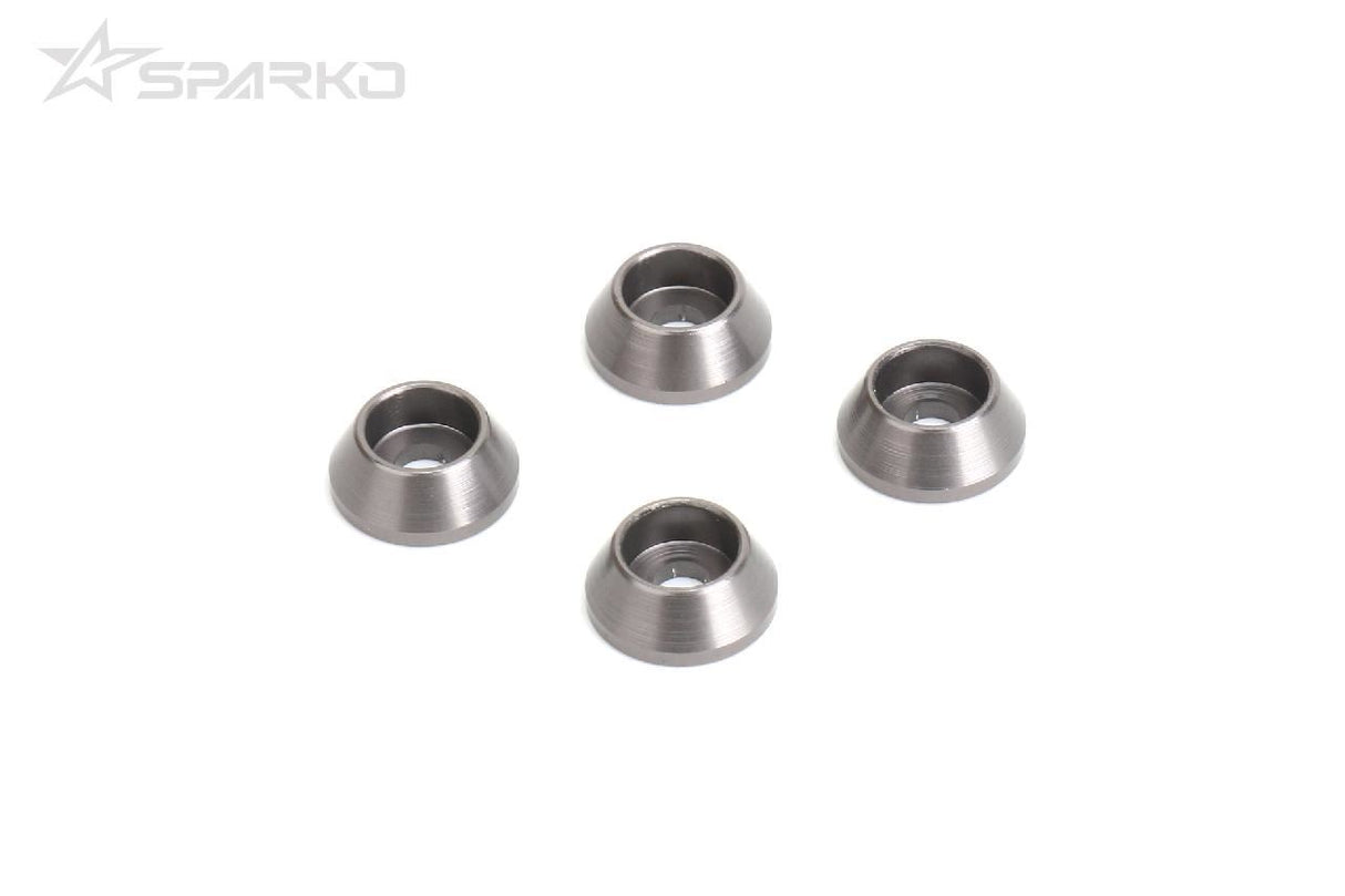 Sparko F8 Aluminum Shock Tower Washers (4)