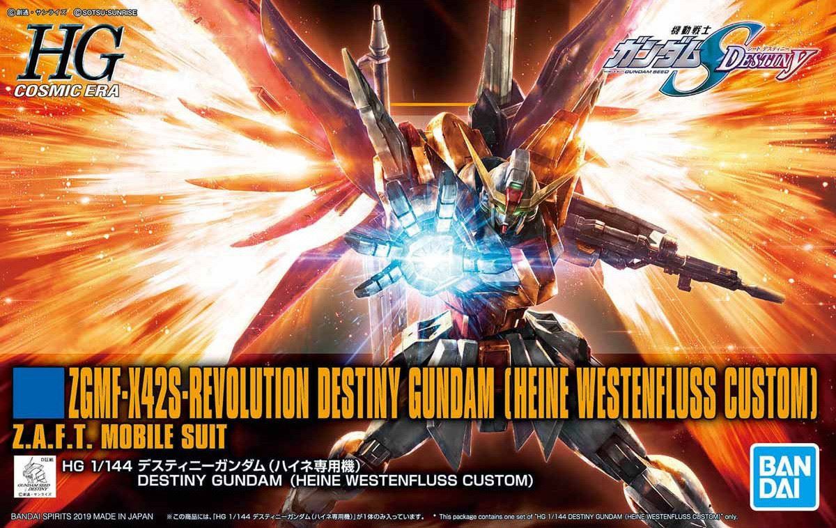 Bandai Hobby Hgce 1/144 Destiny Gundam (Heine Westenfluss Custom)