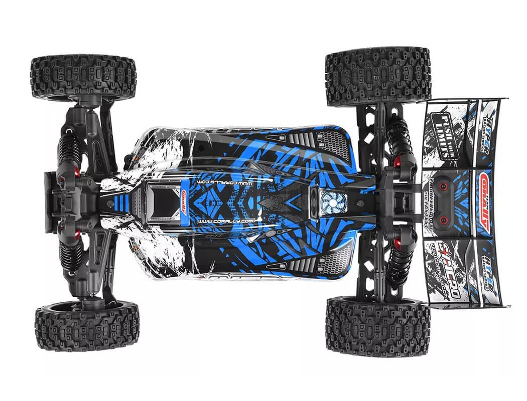 Corally Syncro-2 1/8 Brushless 3-4S Basher Buggy Rtr - Blue