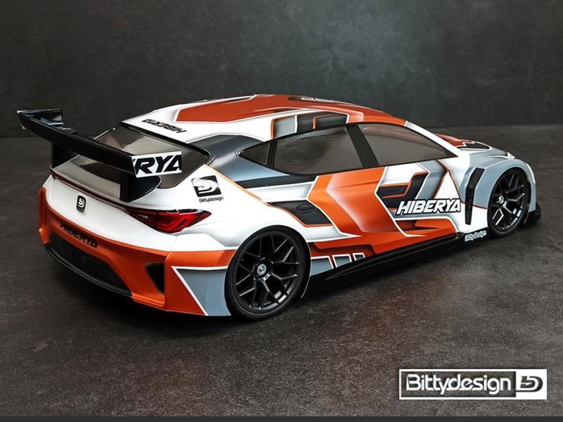 Bitty Design Hiberya 1/10 FWD Body 190mm - Clear