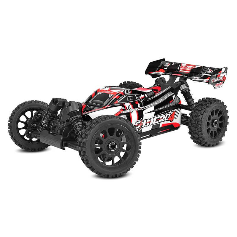 Corally Syncro-4 Brushless 4S Basher Buggy Rtr - Red/Black
