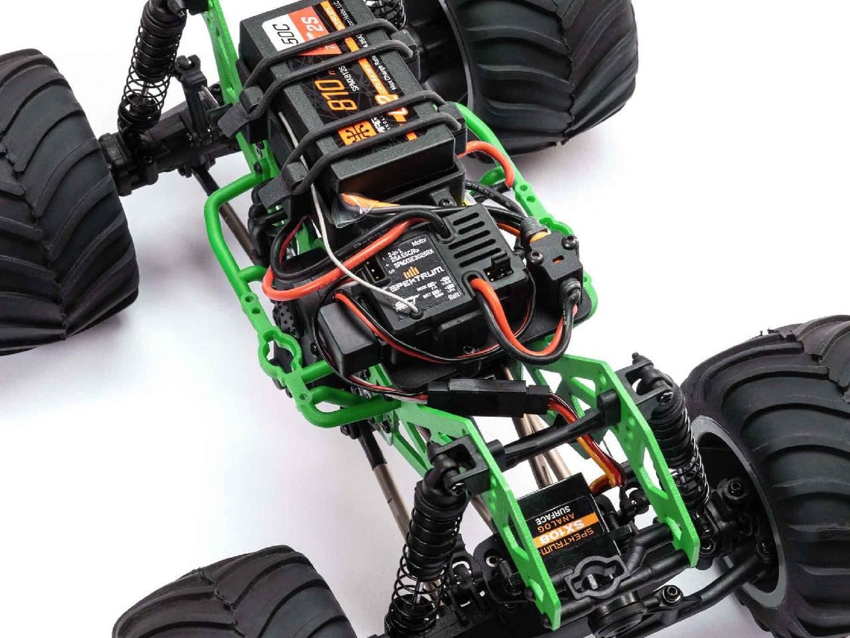 Losi 1/18 Mini LMT 4X4 Brushed Monster Truck RTR, Grave Digger