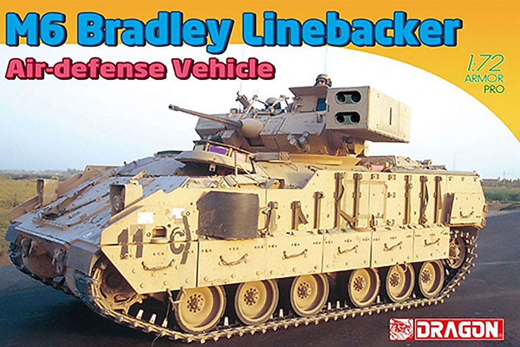 Dragon 1/72 M6 Bradley Linebacker Air-Defense Vehicle