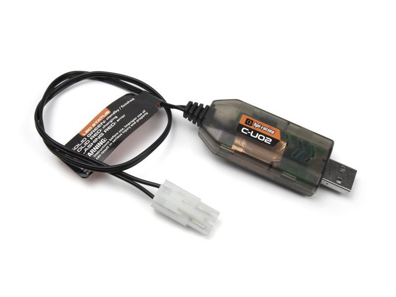 C-U02 Usb 500Ma 2-8Cell Nimh Charger