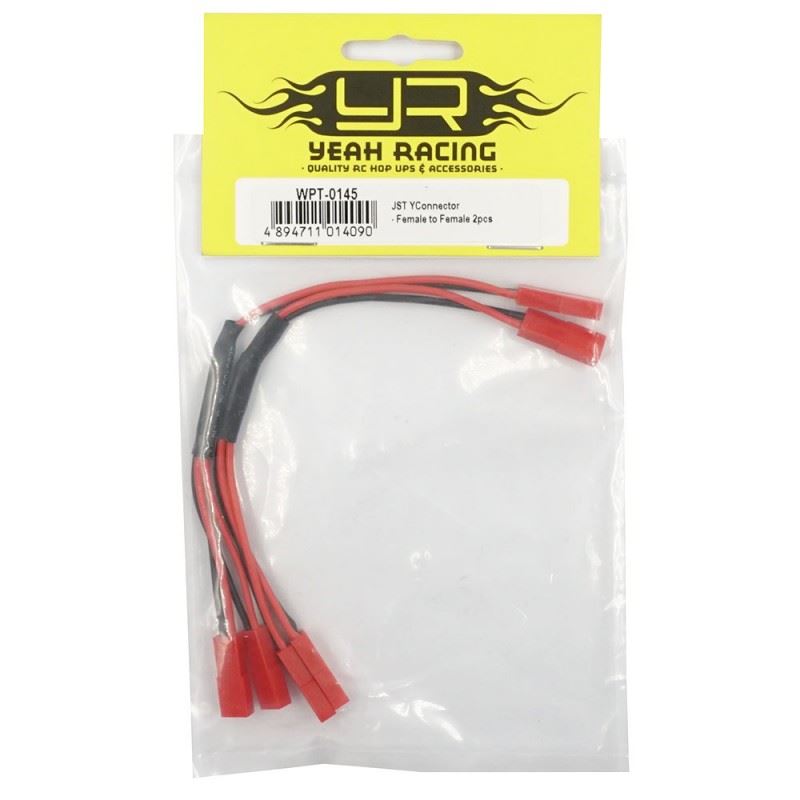 Yeah Racing Split JST Connector Harness Female 2pcs