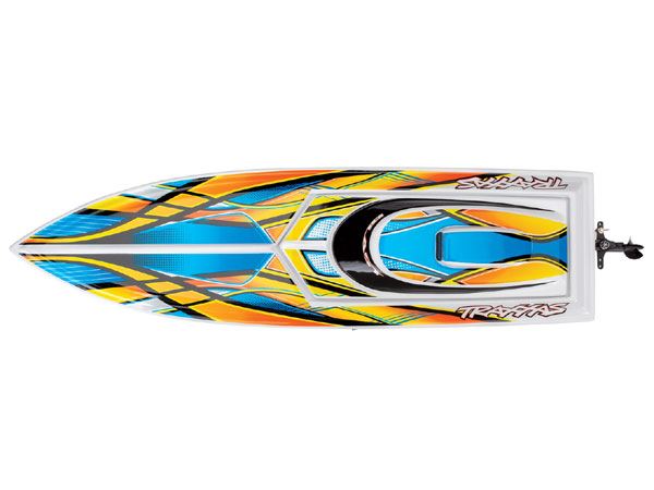 Traxxas Blast High-Performance Electric Race Boat - Orange