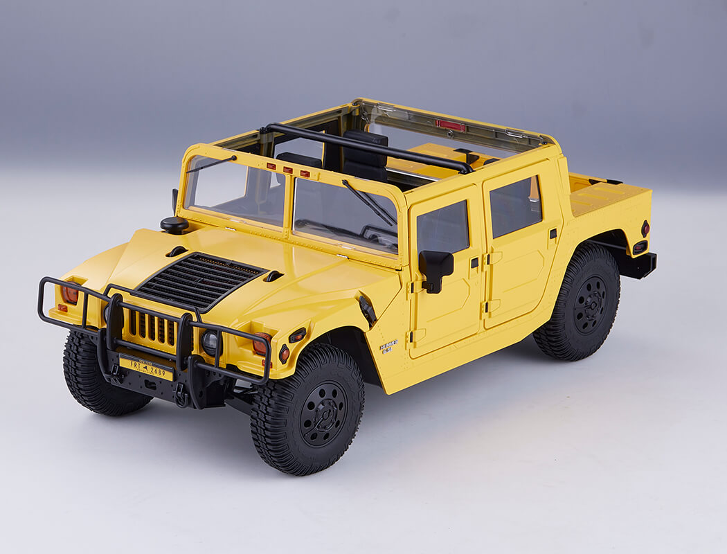 FMS HUMMER H1 ALPHA 1/12 SCALER RTR- YELLOW