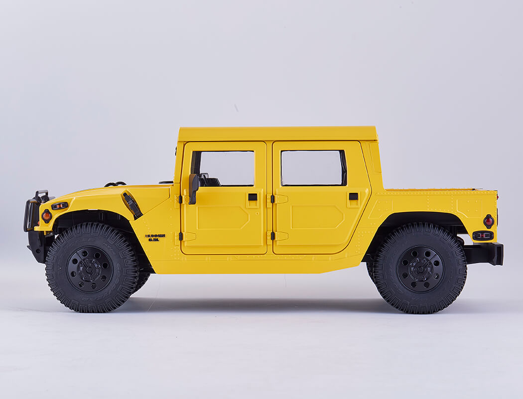 FMS HUMMER H1 ALPHA 1/12 SCALER RTR- YELLOW