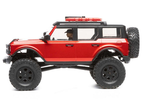 Axial 1/24 SCX24 2021 Ford Bronco 4WD Truck Brushed RTR, Red