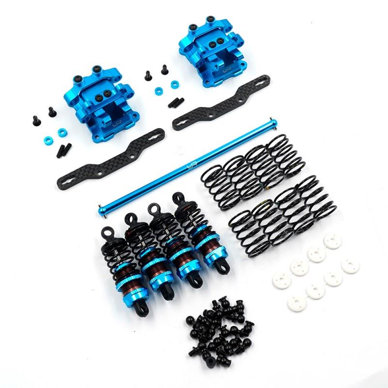 Yeah Racing Aluminum Performance Damper Upgrade Set For Tamiya Tt02