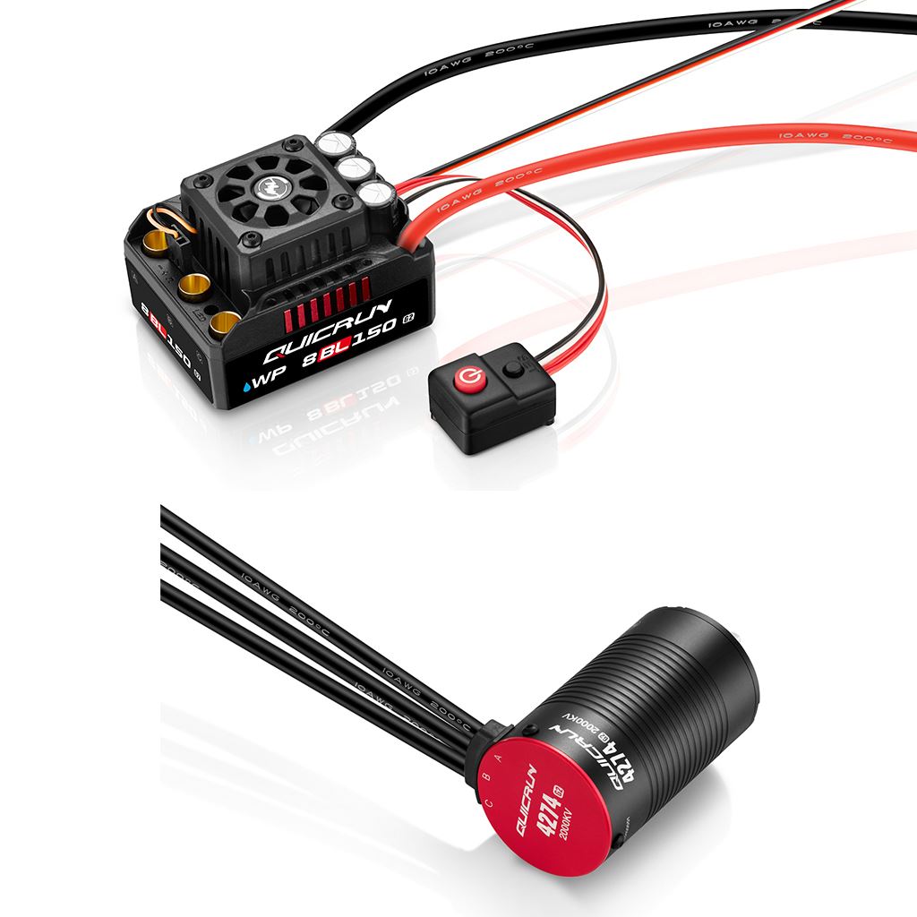 Quicrun Combo 8Bl150 G2 & 4274Sl 2000Kv G2