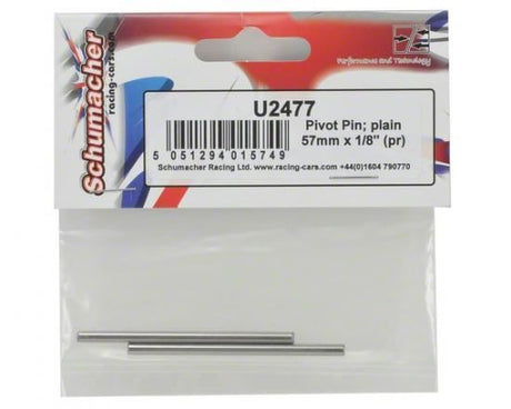 Schumacher Pivot Pin; plain 57mm x 1/8
