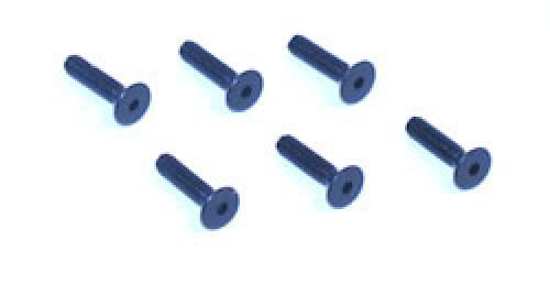 Losi 4-40 x 1/2 Flat Head Screws (6) (LosiA6220)