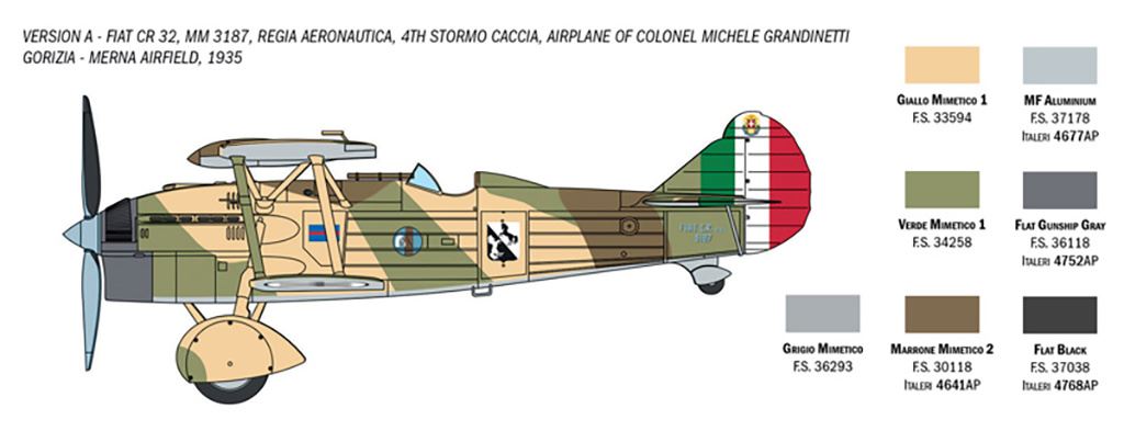 Italeri Fiat CR 32 Freccia