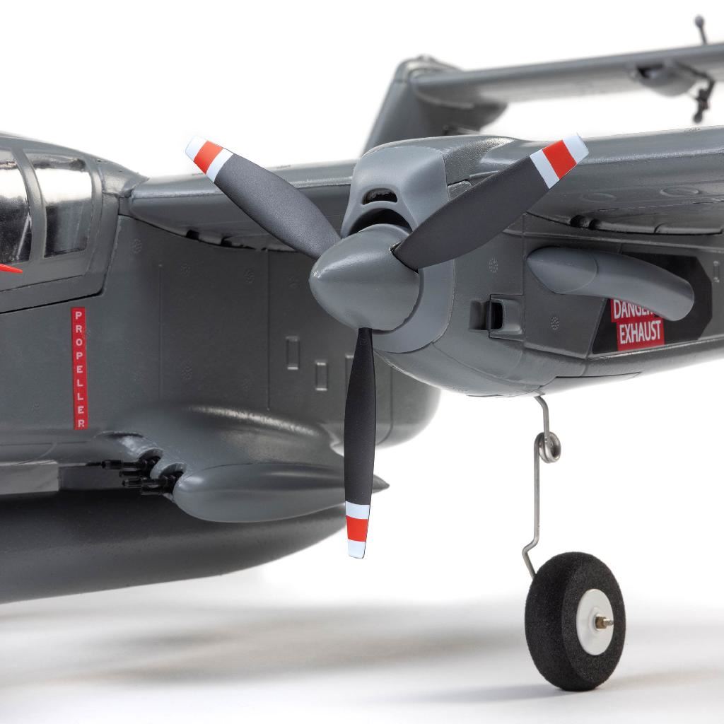 E Flite Micro Ov-10 Bronco 645Mm Bnf Basic With As3X And Safe Select
