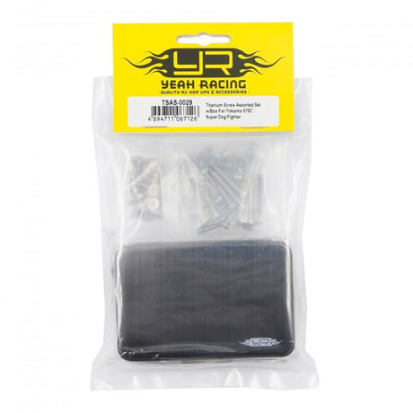 Yeah Racing Titanium Screw Assorted Set W/Box For Yokomo 870C Super Dog Fighter