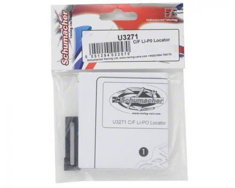Schumacher CF LiPo Battery Locater (pr)