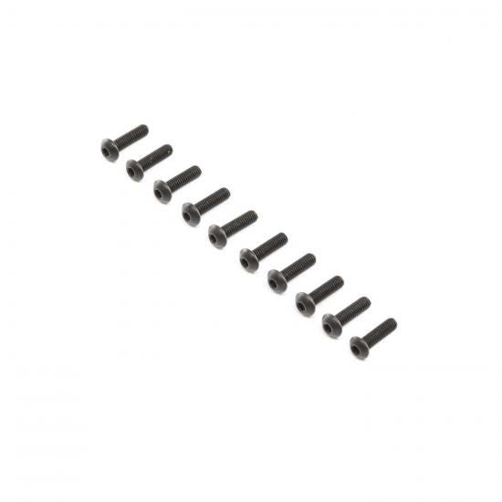 Losi Button Head Screws, Stl, BO, M4 x 14mm (10) (Losi255014)