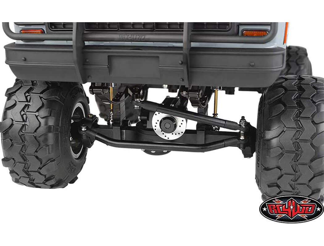Rc4Wd Link & Leaf Srping Mount Blackwell Machined Axle V2 Fr.