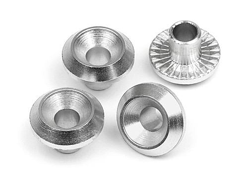 HPI Wheel Washer (Silver/4Pcs)