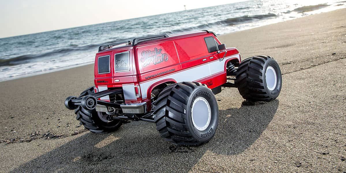 Kyosho Fazer Fz02-L Madvan Ve 4Wd 1:10 Readyset T1 Rouge - 34491T1C