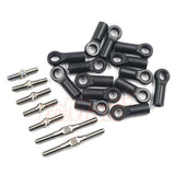 Yeah Racing Titanium Tie Rod Turnbuckle Set For Tamiya M08