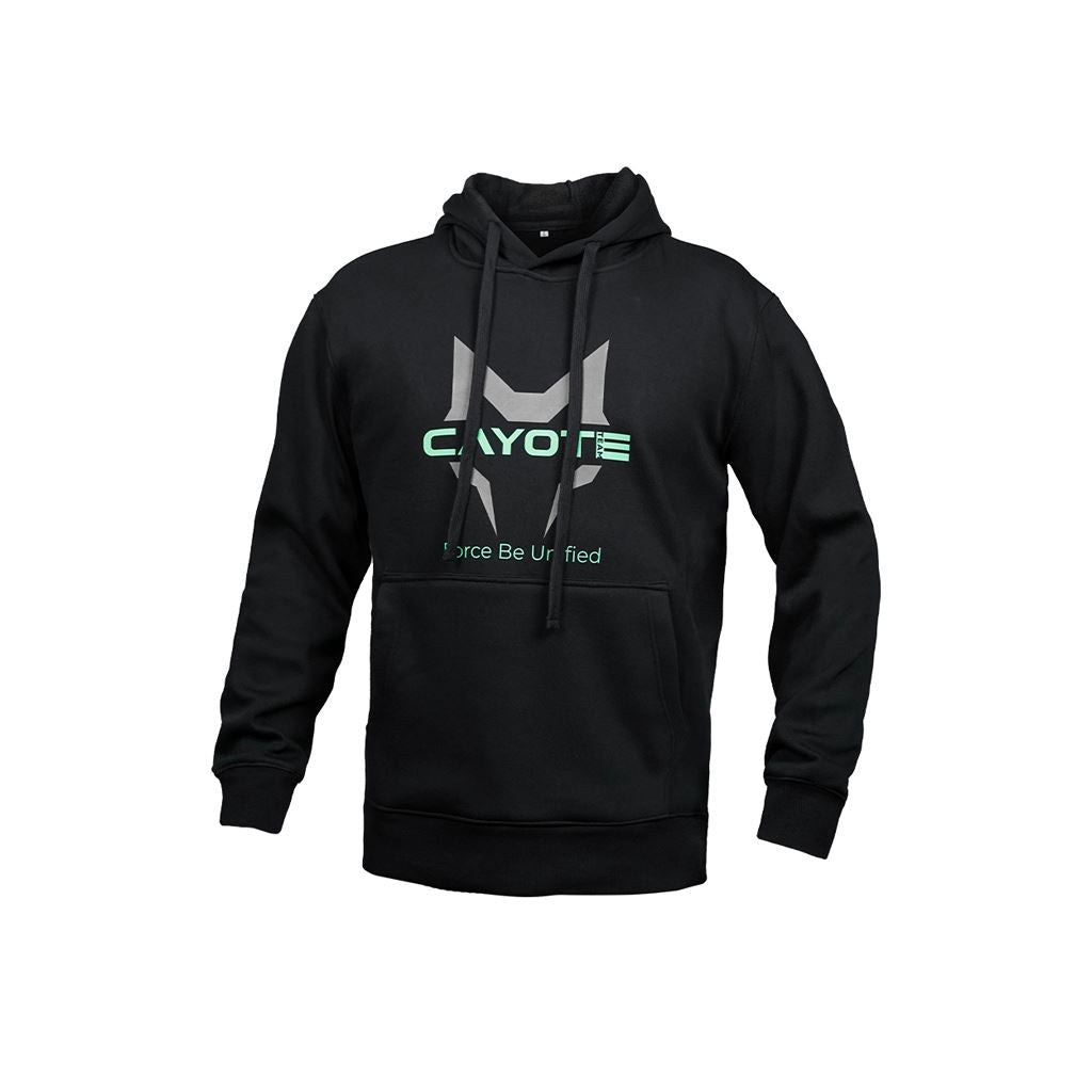 Cayote Classic-Fit Black Pullover Hoody L Size