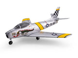 E Flite UMX F-86 Sabre 30mm EDF Jet BNF Basic with AS3X and SAFE Sel